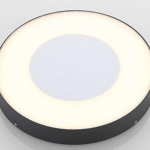Lucande - Sora LED Round Ogrodowe Lampa Sufitowa w/Sensor Dark Grey