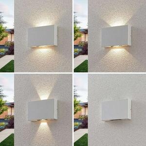 Lucande - Katla LED Up/Down Ogrodowe Lampa Ścienna White