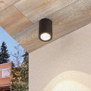 Lucande - Embla LED Ogrodowe Reflektor Sufitowy Dark Grey