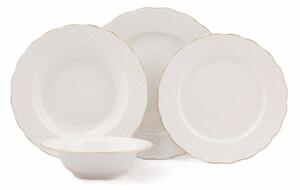 24-częściowy zestaw naczyń porcelanowych Simplicity