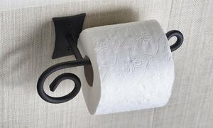 METAFORM CC017 Rebecca Uchwyt na papier toaletowy bez pokrywy, czarny