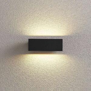 Lucande - Oliver LED Ogrodowe Lampa Ścienna W18 Dark Grey Lucande