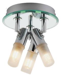 Lindby - Zela 3 Lampa Sufitowa Chrome/White Lindby