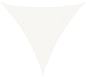 Żagiel przeciwsłoneczny, 160 g/m², biały, 4,5x4,5x4,5m, hdpe