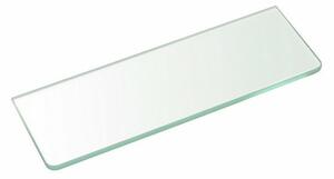 SAPHO 23478 półka 20 x 10 x 0,8 cm, szkło przezroczyste