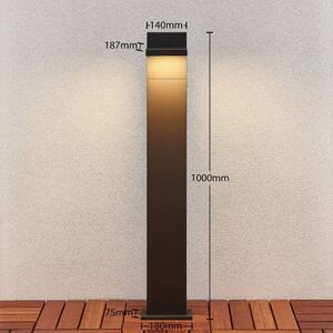 Lucande - Silvan LED Lampa Ogrodowa H100 Graphite Lucande