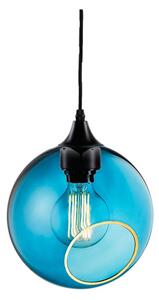 Design By Us - Ballroom XL Lampa Wisząca Blue Sky z Czarnym Gniazdem Żarówki