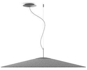 Luceplan - Koinè Acoustic LED Lampa Wisząca 2700K Ø110 Anthracite Luceplan