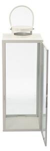 Lampion Metalowy Elegance White 63 cm