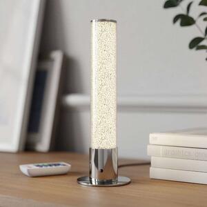 Lindby - Fria Lampa Stołowa Smart Home Transparent/Chrome Lindby