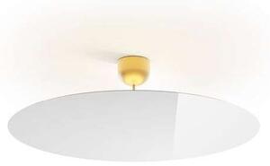 Luceplan - Milimetro Lampa Sufitowa H23 Ø85 Brass/Mirror Luceplan