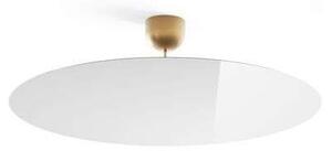 Luceplan - Milimetro Lampa Sufitowa H23 Ø85 Brass/Mirror Luceplan