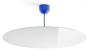 Luceplan - Milimetro Lampa Sufitowa H33 Ø85 Blue/Mirror Luceplan