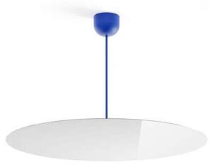 Luceplan - Milimetro Lampa Sufitowa H53 Ø85 Blue/Mirror Luceplan