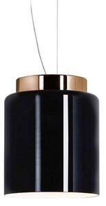 Prandina - Segesta S3 Lampa Wisząca Glossy Black/Polished Copper Prandina