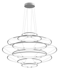 Nemo Lighting - Drop 9 Lampa Wisząca Satin Silver Nemo Lighting