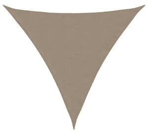 Trójkątny żagiel ogrodowy, tkanina oxford, 3,6x3,6x3,6 m, taupe
