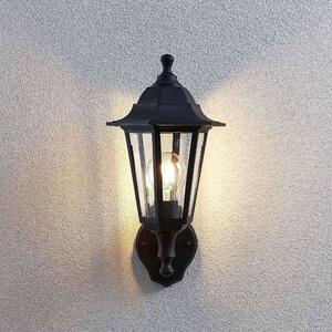 Lindby - Nane Ścienna Lampa Ogrodowa w/Sensor Black Lindby