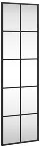 Lustro Åcienne, czarne, 30x100 cm, prostokÄ tne, Å¼elazo