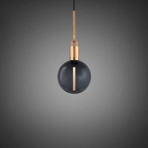 Buster+Punch - Forked Globe Lampa Wisząca Dim. Medium Smoked/Brass Buster+Punch