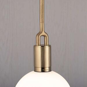 Buster+Punch - Forked Globe Lampa Wisząca Dim. Medium Opal/Brass Buster+Punch