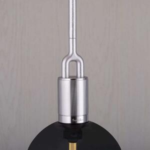 Buster+Punch - Forked Globe Lampa Wisząca Dim. Large Smoked/Steel Buster+Punch
