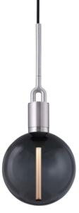 Buster+Punch - Forked Globe Lampa Wisząca Dim. Medium Smoked/Steel Buster+Punch