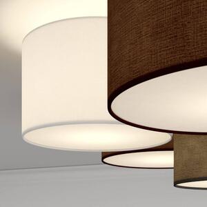 Lindby - Laurenz 6 Lampa Sufitowa Grey/White/Brown