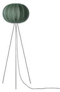 Made By Hand - Knit-Wit 45 Round Lampa Podłogowa Wysoka Tweed Green