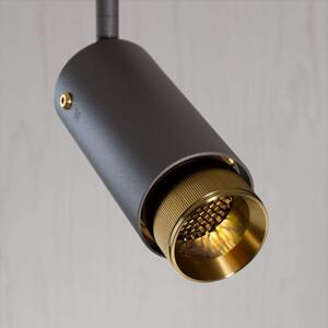 Buster+Punch - Exhaust Linear Lampa Sufitowa Graphite/Brass Buster+Punch