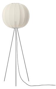 Made By Hand - Knit-Wit 60 Round Lampa Podłogowa Wysoka Pearl White