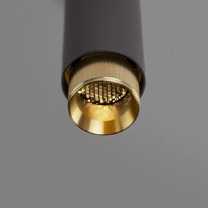 Buster+Punch - Exhaust Linear Lampa Wisząca Graphite/Brass Buster+Punch