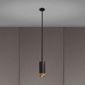 Buster+Punch - Exhaust Linear Lampa Wisząca Graphite/Brass Buster+Punch