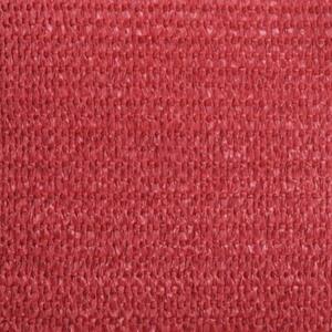 Żagiel przeciwsłoneczny, 160 g/m², czerwony, 3x5 m, hdpe