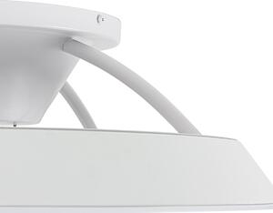 Inteligentny wentylator sufitowy biały z diodą LED i pilotem - Deniz Oswietlenie wewnetrzne
