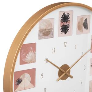 Zegar ścienny z kolażem zdjęć, możliwość personalizacji, Ø 76,5 cm
