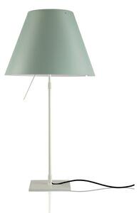 Luceplan - Costanza Lampa Stołowa ze Ściemniaczem Alu/Comfort Green Luceplan