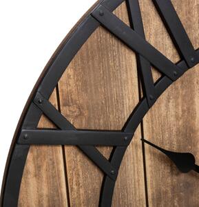 Zegar ścienny duży Vintage, Ø 60 cm