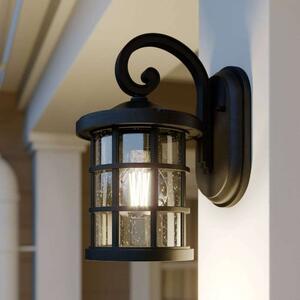 Lindby - Ankea Ścienna Lampa Ogrodowa H28 Black/Clear Lindby