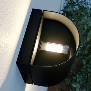 Lindby - Gladis LED Ścienna Lampa Ogrodowa Black Lindby