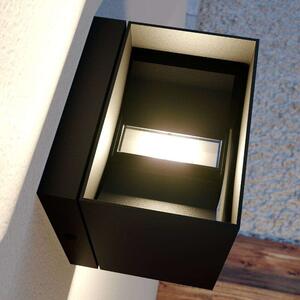 Lindby - Glyn LED Ścienna Lampa Ogrodowa Black Lindby