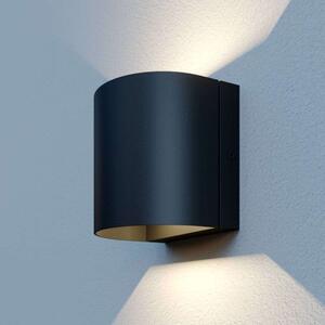 Lindby - Gladis LED Ścienna Lampa Ogrodowa Black Lindby
