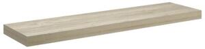 Półki ścienne, 4 szt., kolor dębowy, 90x23,5x3,8 cm, mdf
