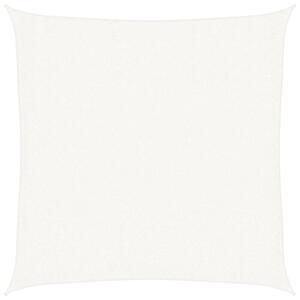 Żagiel przeciwsłoneczny, 160 g/m², biały, 2,5x2,5 m, hdpe