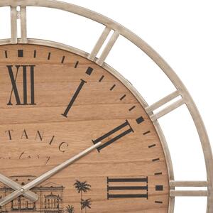 Zegar ścienny vintage Bota, Ø 70 cm