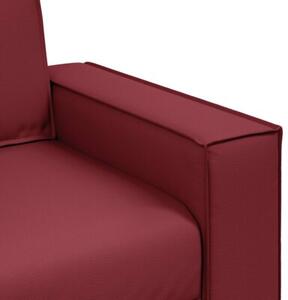 Sofa czerwone wino 99 x 78 x 84 cm tkanina