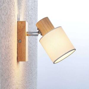 Lindby - Wanessa Lampa Ścienna Light Wood/White Lindby