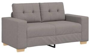 Sofa dwuosobowa, taupe, 160x77x82 cm, tkanina