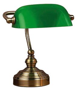 Markslöjd - Bankers Lampa Stołowa 25 cm Oxide/Green Markslöjd