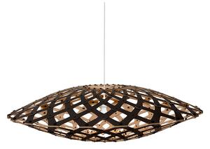 David Trubridge - Flax Lampa Wisząca Ø110 1 Strona Czarny